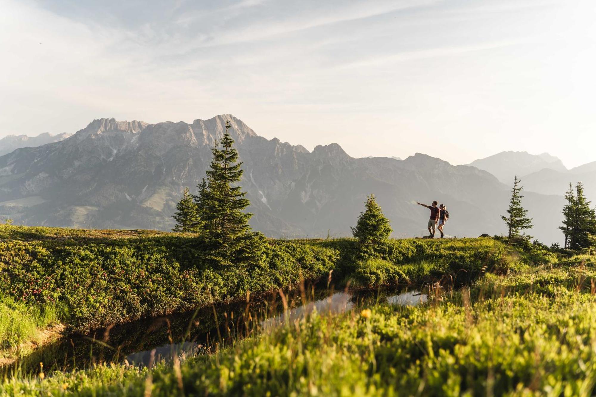 Hotel Der Loewe Lebe Frei Leogang Exteriér fotografie