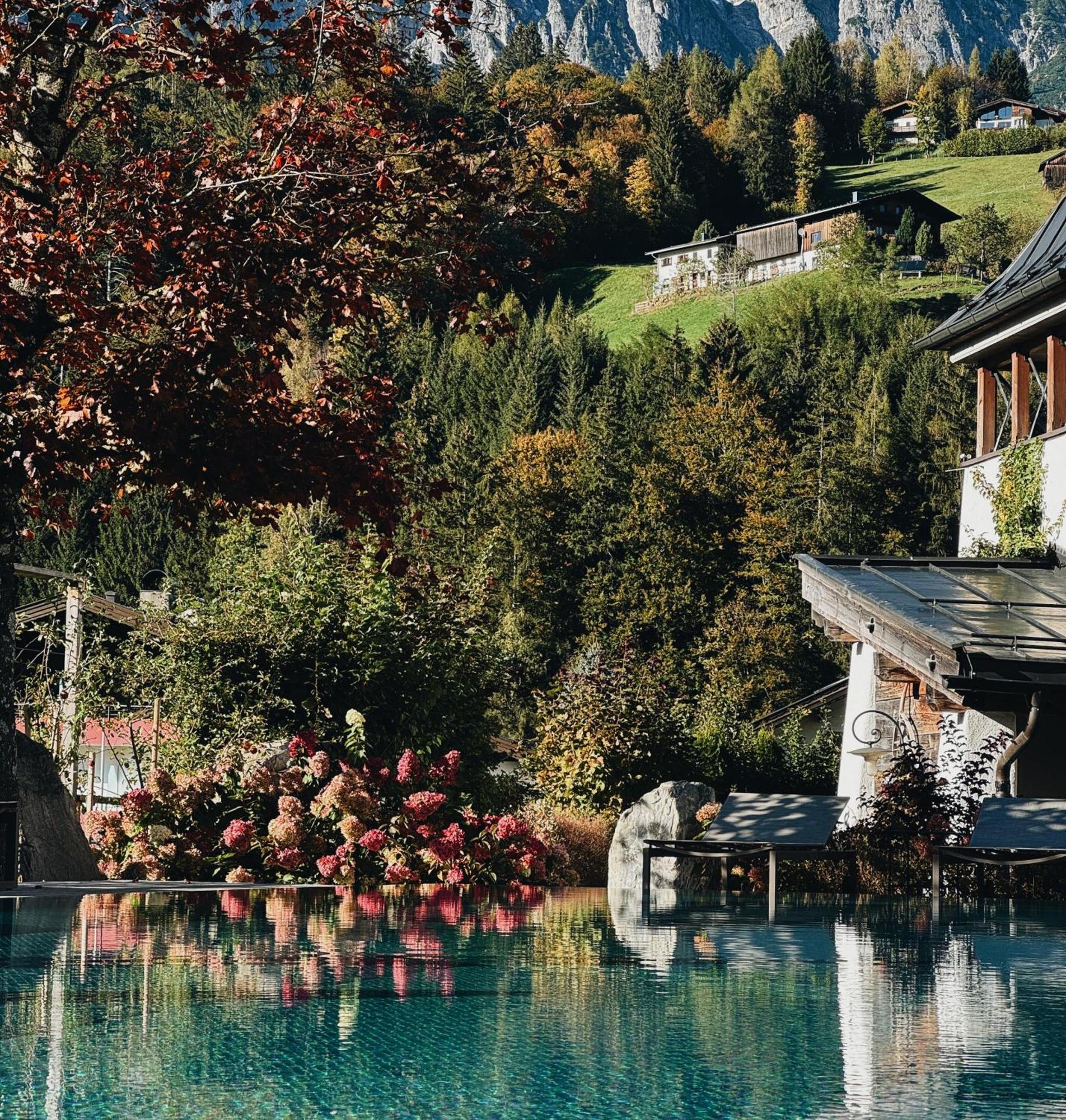 Hotel Der Loewe Lebe Frei Leogang Exteriér fotografie